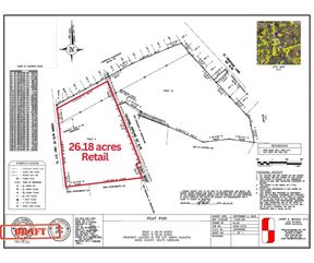 26.18 acres Retail Tract A