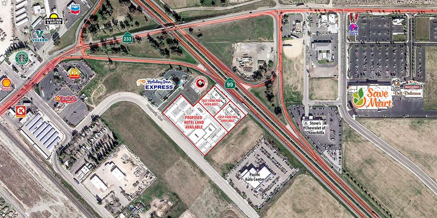 VacantLand space for Rent at 313 Prosperity Blvd. in Chowchilla