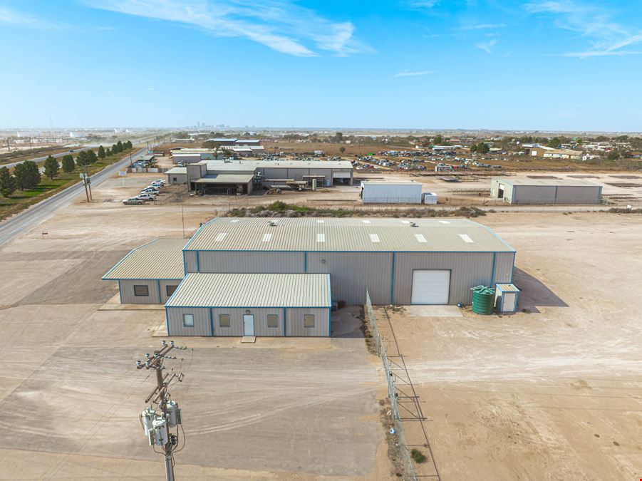 Crane Served Shop w/ HWY 80 Frontage