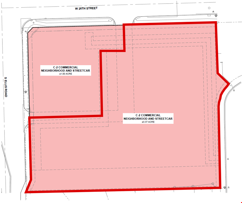 26th & Ellis Commercial Land