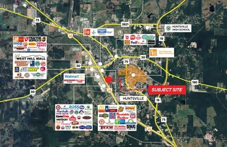 VacantLand space for Sale at Interstate 45 in Huntsville