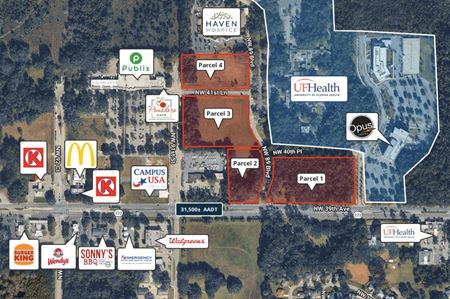 VacantLand space for Sale at NW 39th Ave & 89th Blvd  in Gainesville