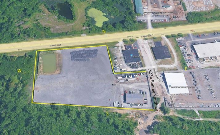 Truck Shop and Truck Trailer Yard