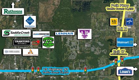 VacantLand space for Sale at 1525 Fish Hatchery Rd in Lakeland