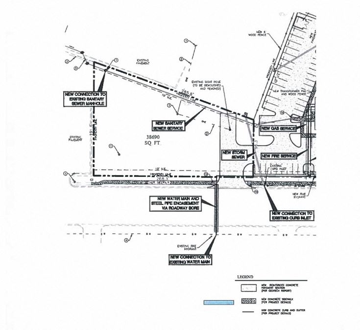 New Road Pad Site