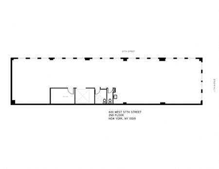 Retail space for Rent at 600 W 57th St in New York