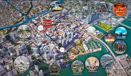 Retail space for Rent at 1 W Flagler St in Miami