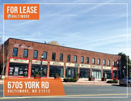 Photo of commercial space at 6705-6721 York Road in Baltimore