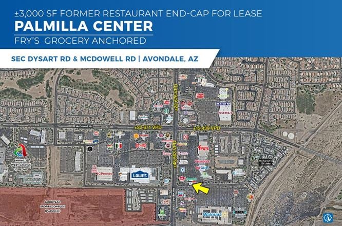 Retail space for Rent at 1555 N Dysart Rd in Avondale