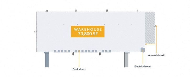 Newly Delivered Class A Warehouse in Gibbstown, New Jersey