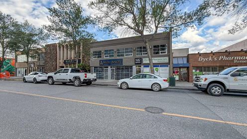 Flexible 2nd floor commercial space totalling 763 SF on St. Paul Street in Kelowna’s downtown core.