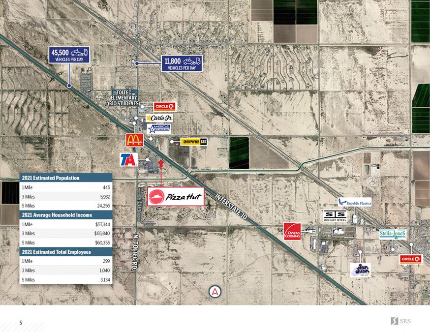Eloy, AZ Pizza Hut 3720 W Tohono Dr, Eloy, AZ CommercialSearch