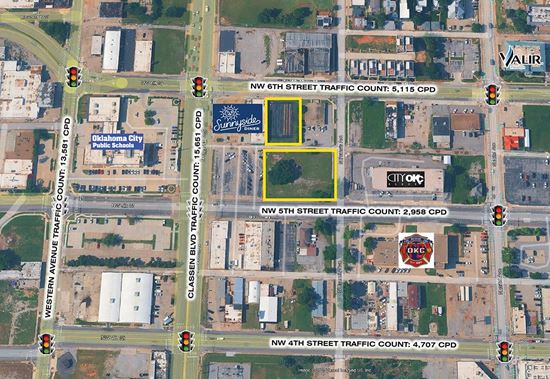 N.W. 6th Street & Classen Boulevard