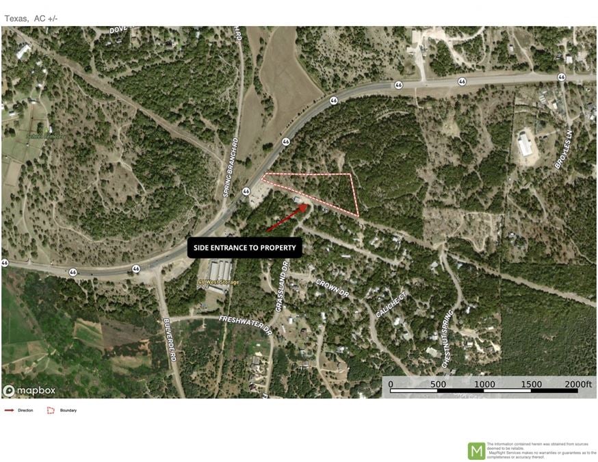 5.27 Commercial Land on HWY 46, Bulverde, TX