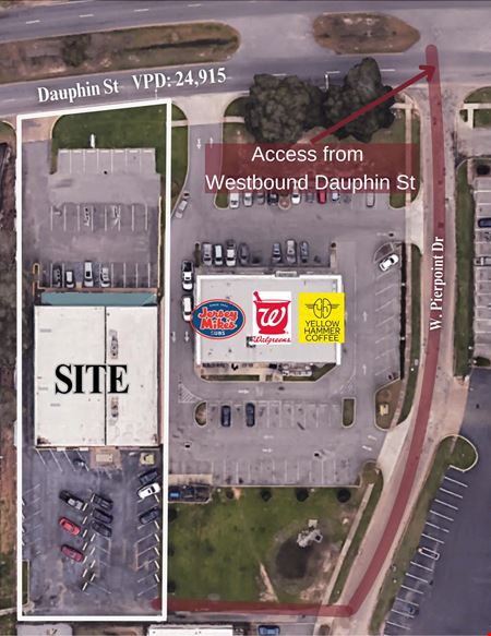 Photo of commercial space at 3153 Dauphin St. in Mobile