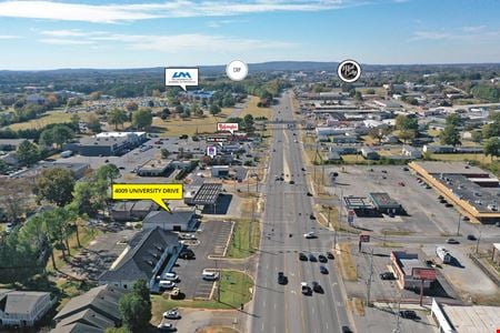 Retail space for Rent at 4009 University Dr NW in Huntsville