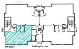 First Floor Professional Office