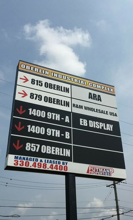 Industrial space for Rent at 815 Oberlin Avenue Southwest in Massillon