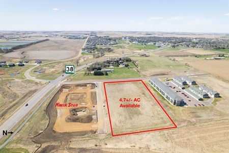 VacantLand space for Sale at Corner of SD Hwy 38 & N Maple Avenue in Hartford