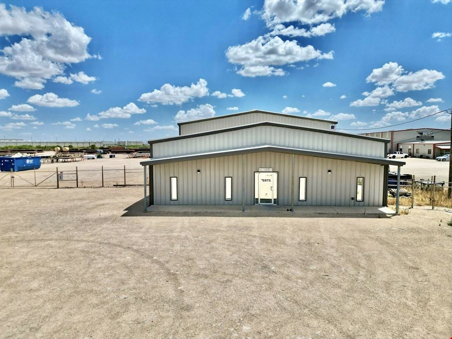 5,142 SF Office/Shop with Jib Crane on 2 Acres - Midland, TX