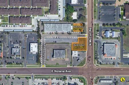 VacantLand space for Rent at 601 E. Nolana Ave. in McAllen