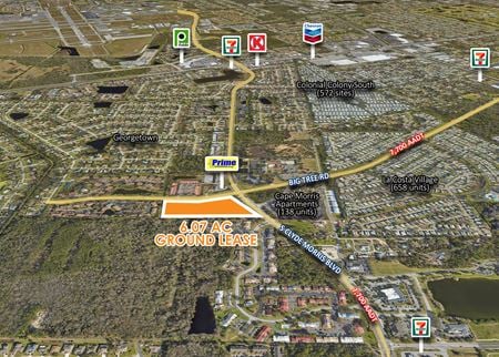 Photo of commercial space at SWC Big Tree Rd and Clyde Morris Rd in Daytona Beach