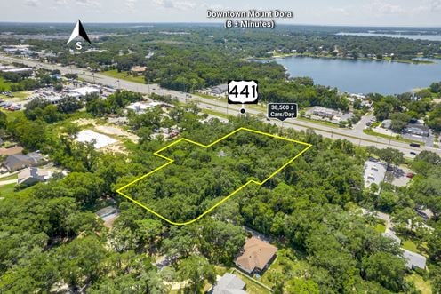 2.5+ Acre Commercial Land on Hwy 441