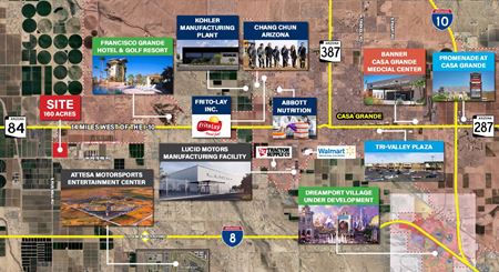 VacantLand space for Sale at NEC Russell Rd & Peters Rd in Casa Grande