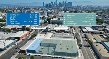 Industrial space for Sale at 3131 South Broadway & 163 West 32nd Street in Los Angeles