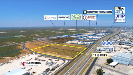 13.66 Acres with I-20 Frontage - Odessa