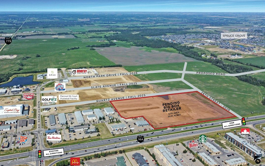 Stony Plain Power Centre | Business Park