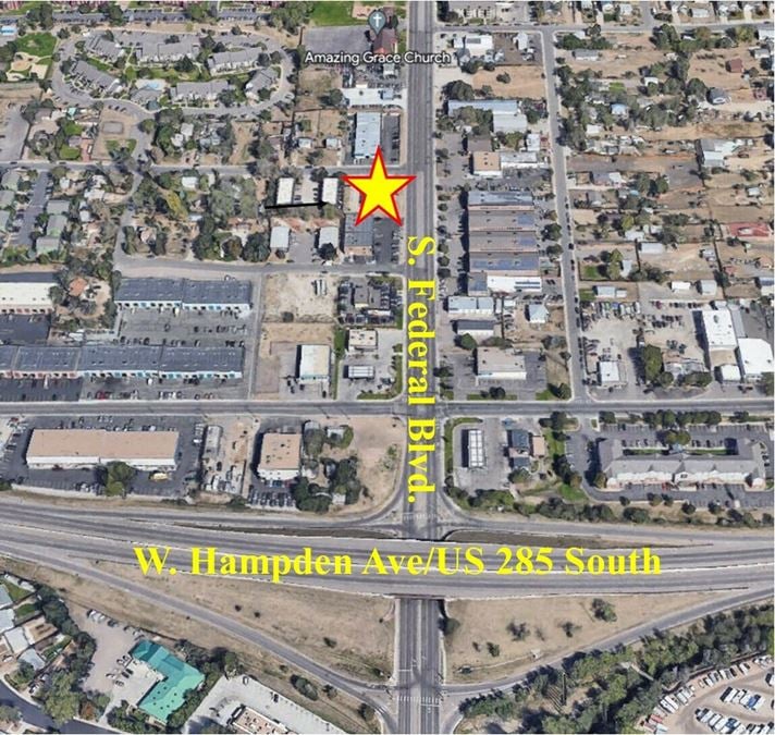 (3421 S Fed) 19,428 SF Retail Development Site Land Lease/Sale