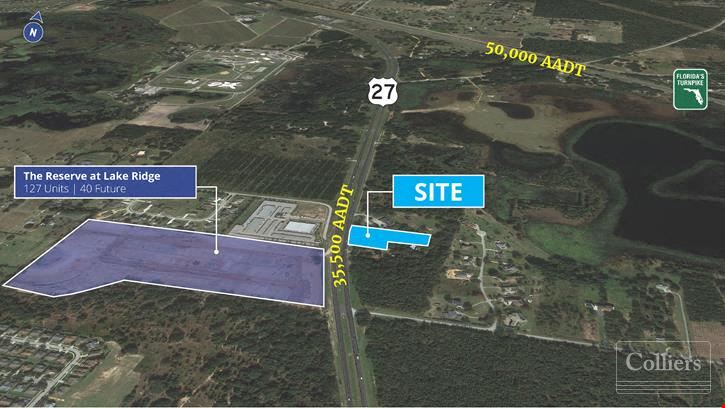 1.67 AC Available for Ground Lease in Clermont