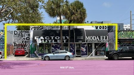 Retail space for Sale at 2525 NW 5th Ave in Miami