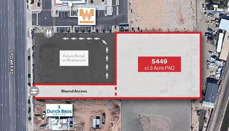 VacantLand space for Rent at 5449 S Power Rd in Mesa