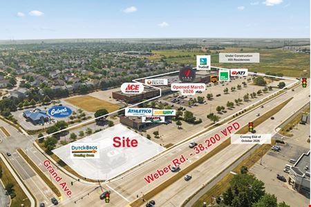 Retail space for Rent at 495 North Weber Road in Romeoville