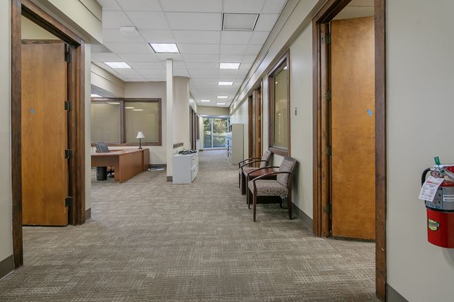 Office Building with Surface Parking Lot in Downtown