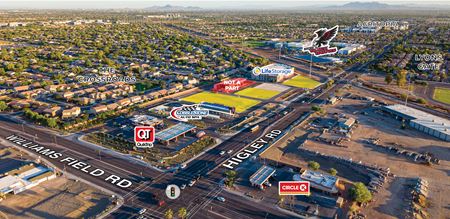 VacantLand space for Sale at Higley Rd & Williams Field Rd, NWC in Gilbert