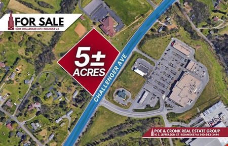 VacantLand space for Sale at 4004 Challenger Ave in Roanoke