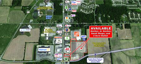 Retail space for Rent at 1776 U.S. 231 in Crawfordsville