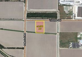 4.290 Acres -Thomas Rd.
