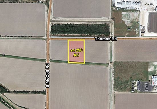 4.290 Acres -Thomas Rd.