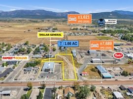 $1 Auction -1.66 Acres | Dollar General Adjacent | 7,689 VPD | Main St | I-15 Access