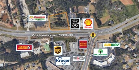 VacantLand space for Rent at 1564 Peachtree Parkway in Cumming