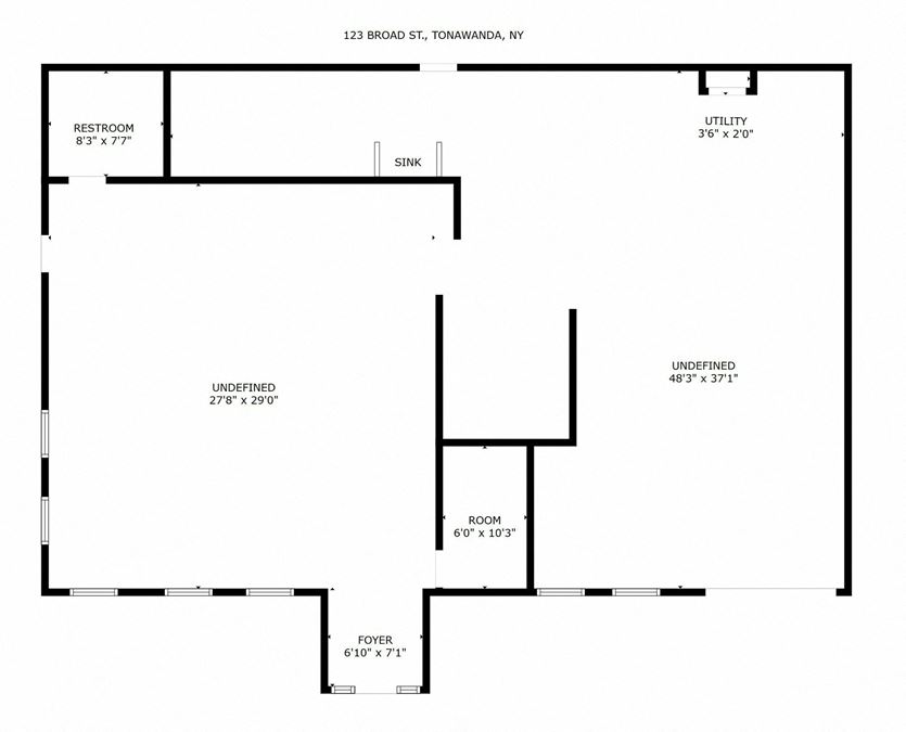 123 Broad St. -  2,442 +/- SF RETAIL SPACE