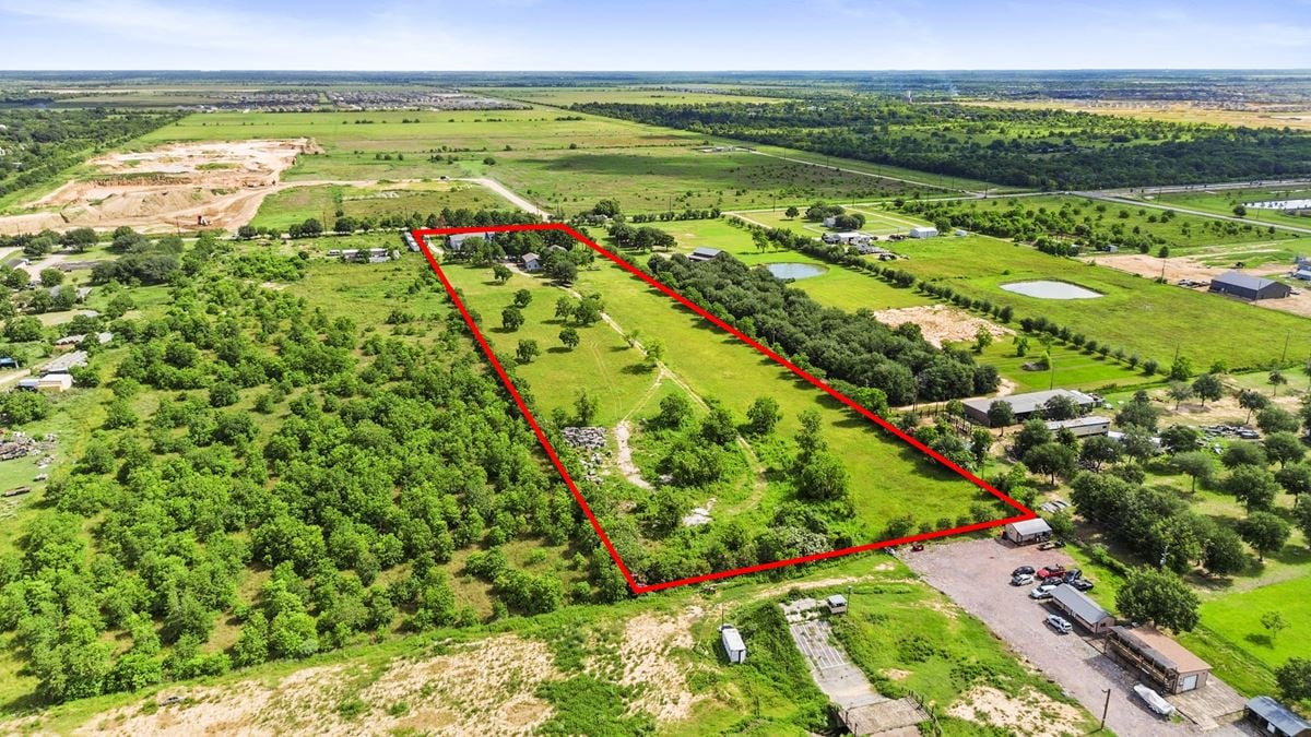 ±10 Acres in Katy Growth Corridor – Ideal for Commercial, Residential, or Mixed-Use Development