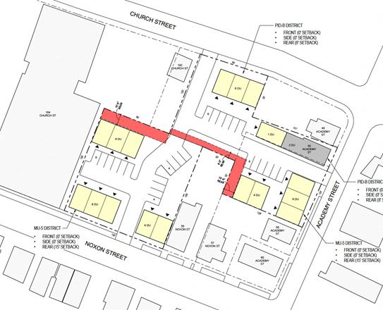 11 Parcel Development Site - Church St, Academy St, & Noxon St