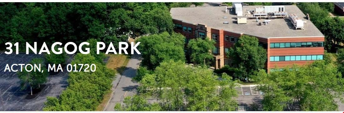 Office space for Rent at 31 Nagog Park in Acton