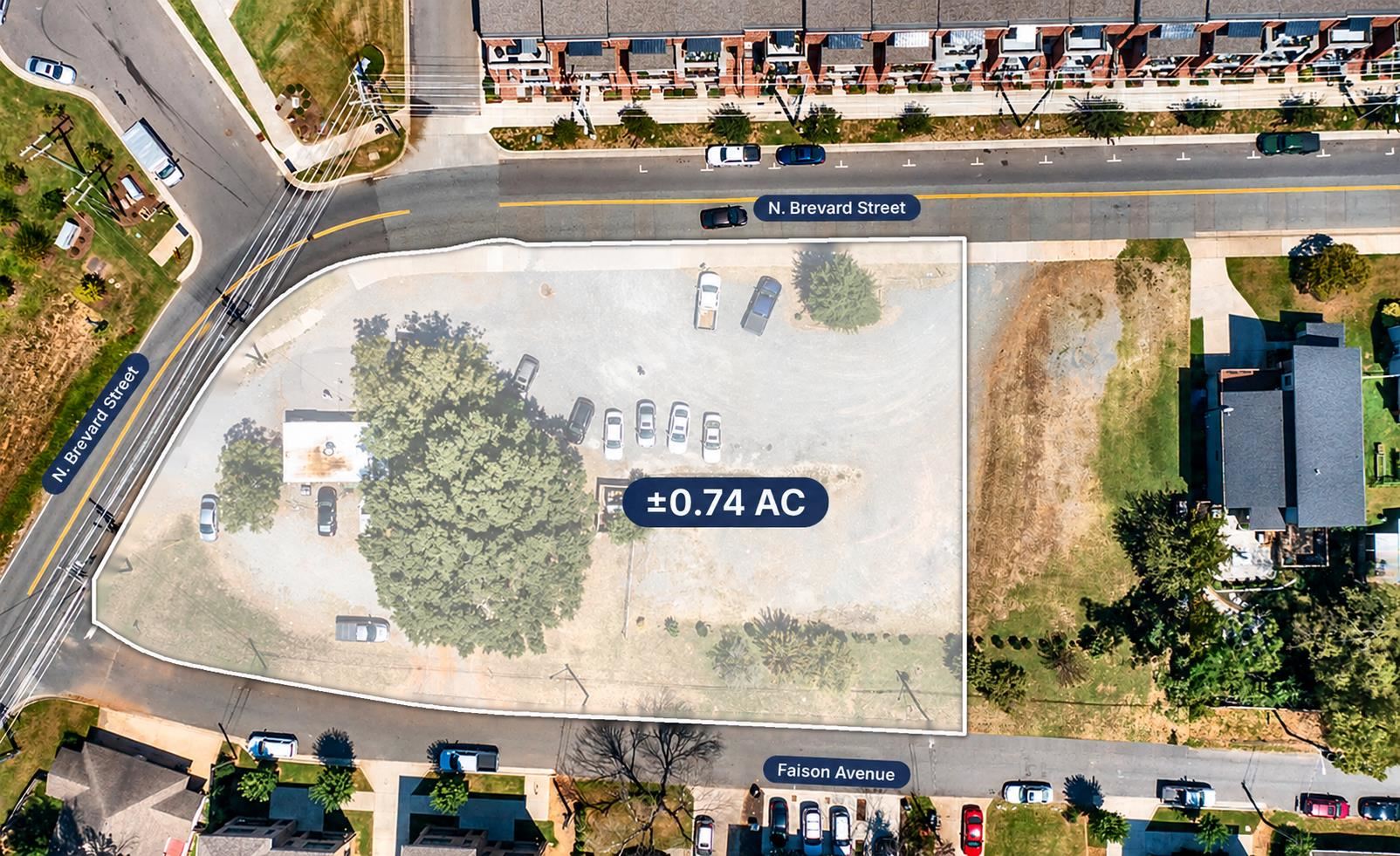 2710 N. Brevard St. | Land Assemblage | A Place in NoDa’s Next Chapter