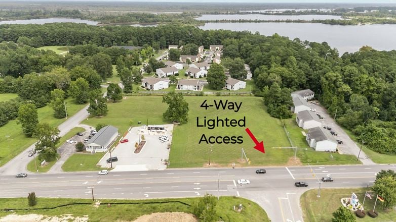 2.4 Acres at Lighted Intersection